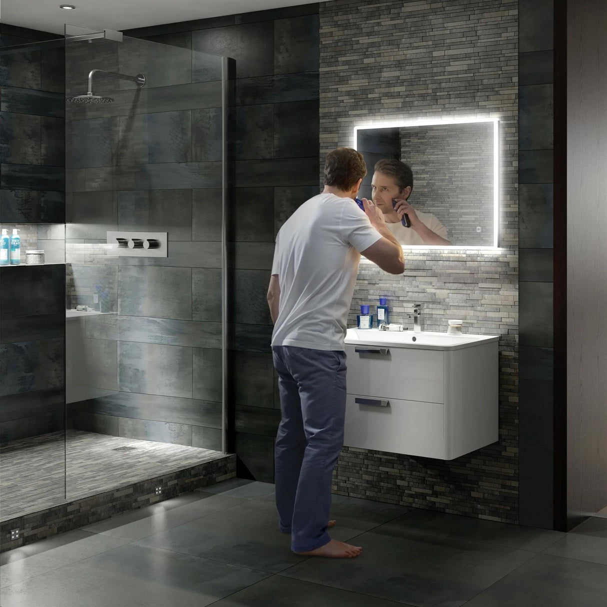 HiB Illuminated Mirror HiB Vega LED Illuminated Mirror