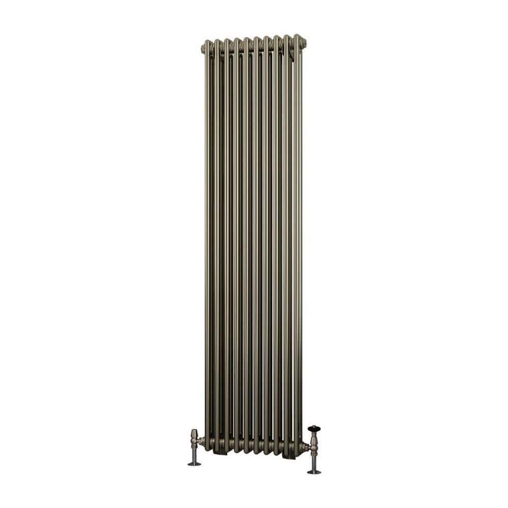 Eastbrook Column Radiator Eastbrook Rivassa Traditional 2 Column Radiator in Bronze Effect