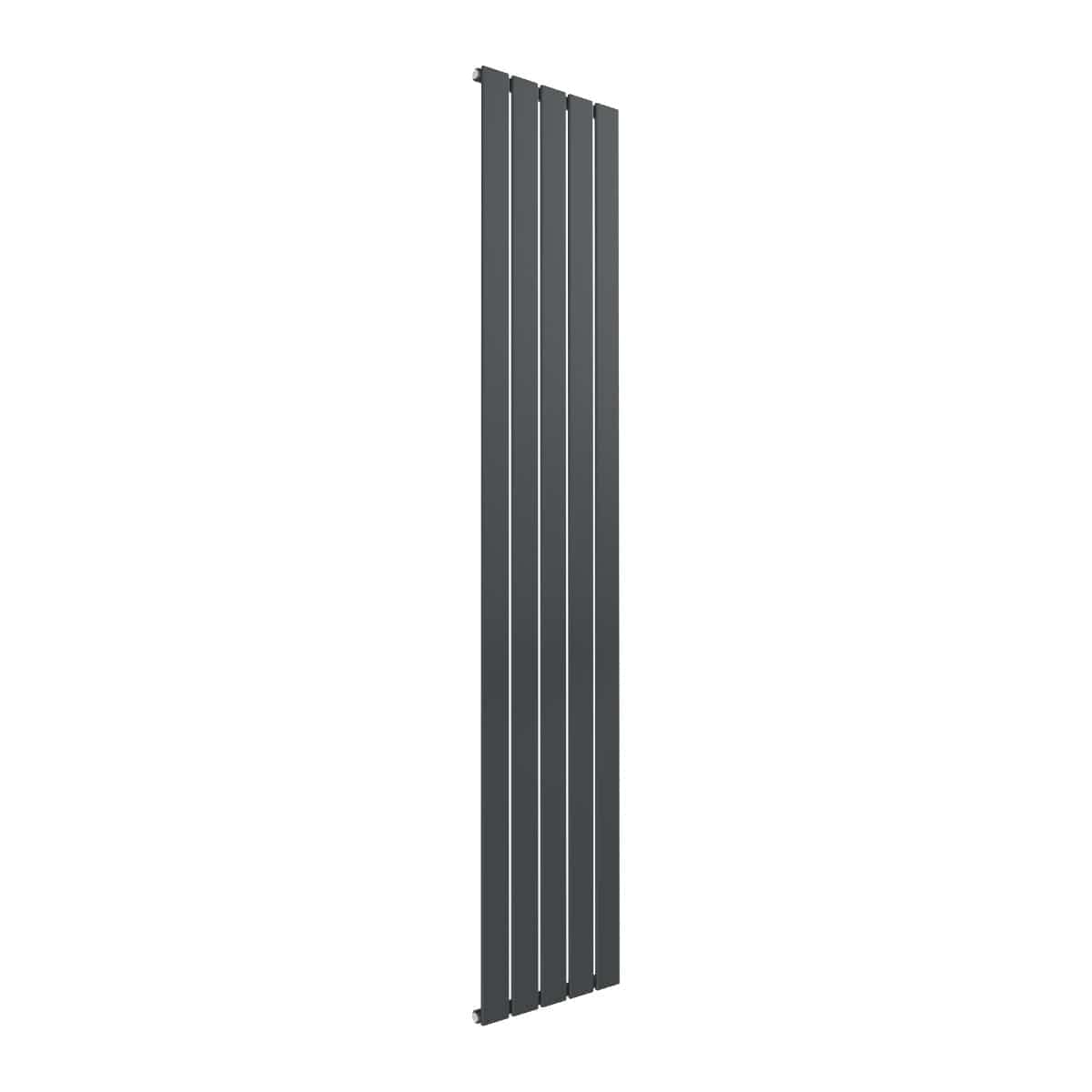 Reina Panel Radiator 1800 x 366mm / Anthracite Reina Flat Vertical Single Panel Radiator