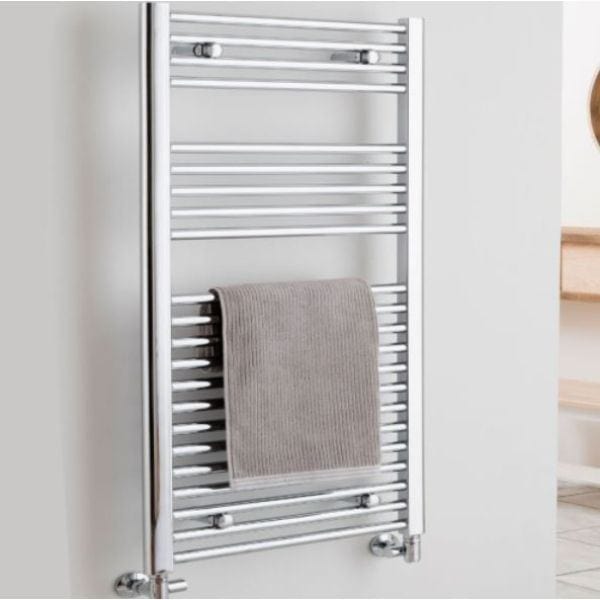 Vogue 1200 x 400 / Central Heating Vogue Focus Straight Towel Rail in Chrome