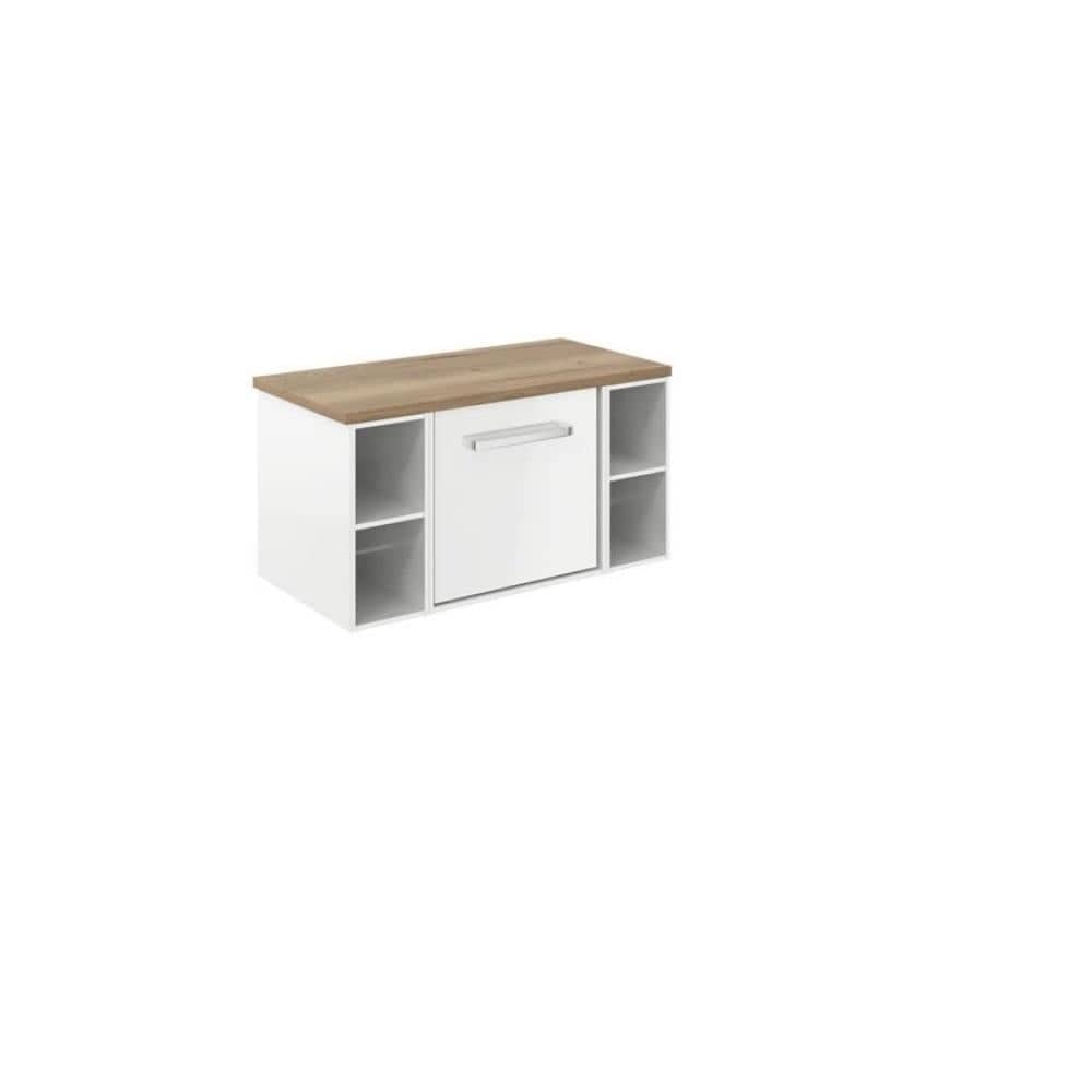 Crosswater Infinity Wall Mounted Vanity Unit with Worktop