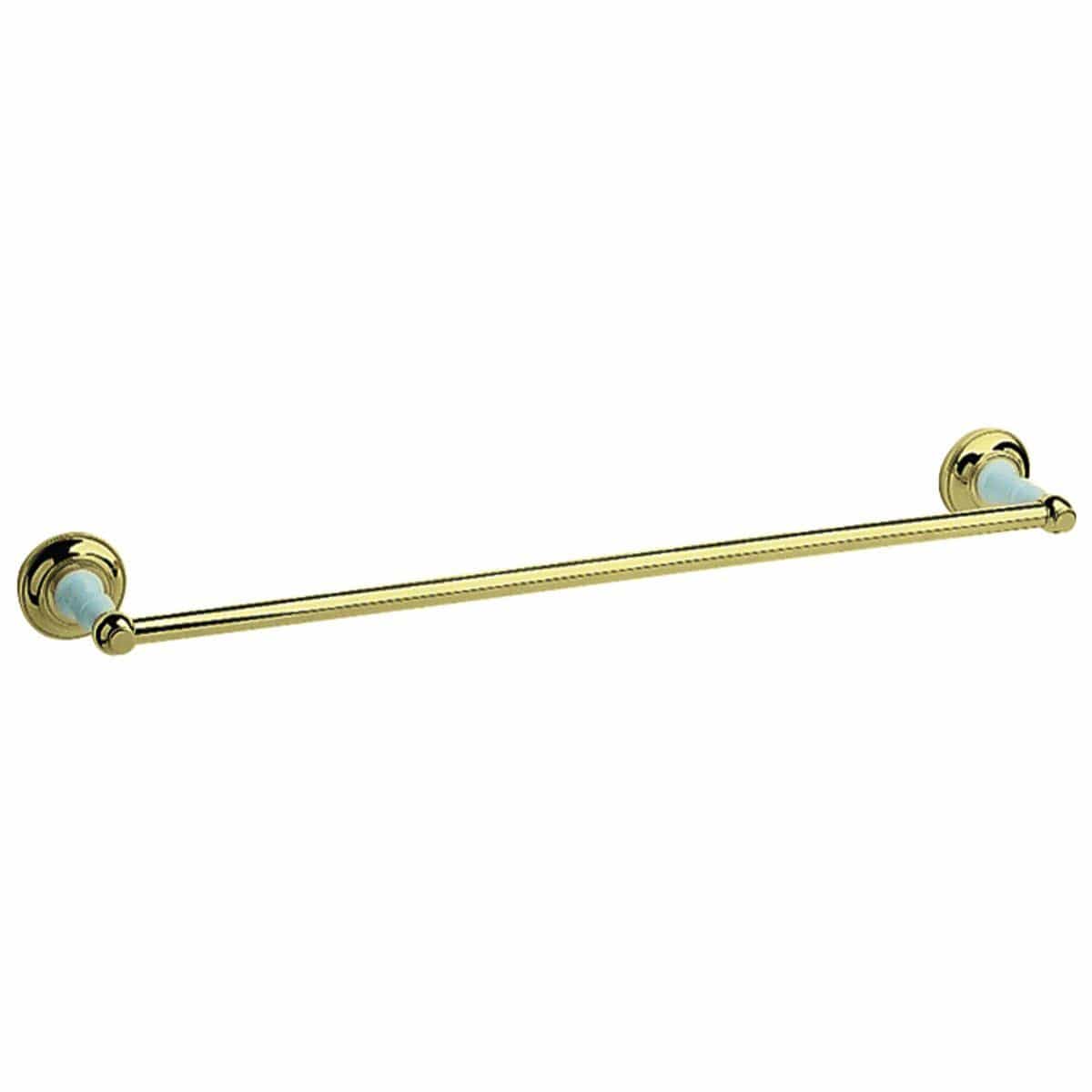 Heritage Towel Rails and Rings Vintage Gold Heritage Clifton Single Towel Rail