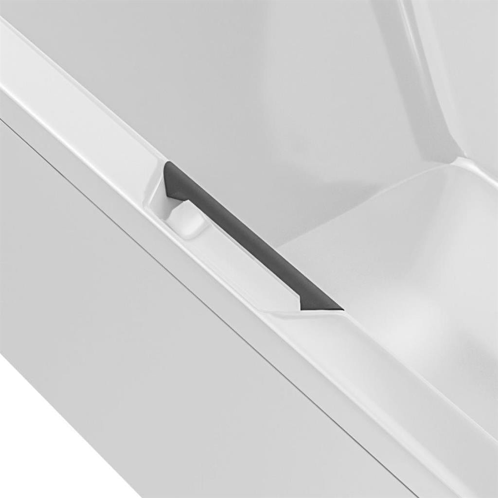 Eastbrook Bath Accessories Matt Anthracite Eastbrook Portland Single Hand Grip