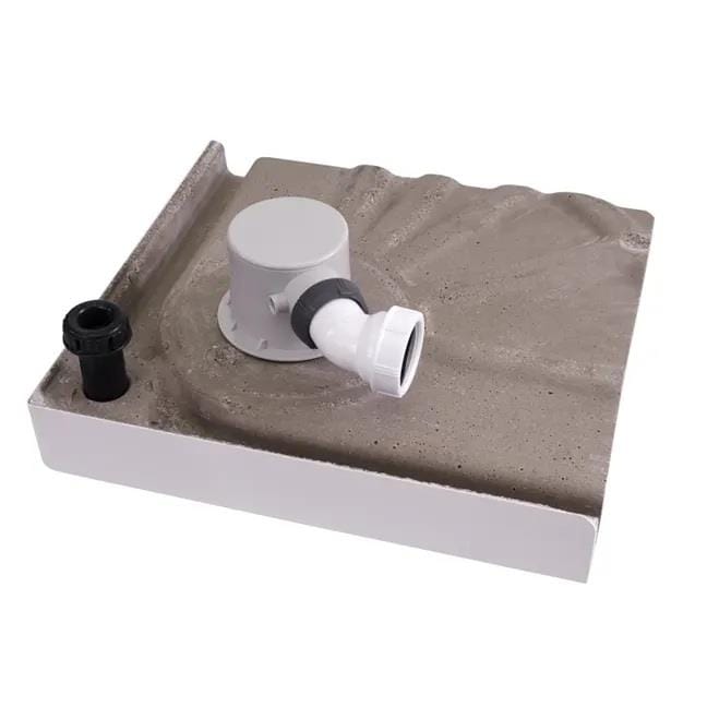 Merlyn Square Shower Tray Merlyn Square Shower Tray with Upstands