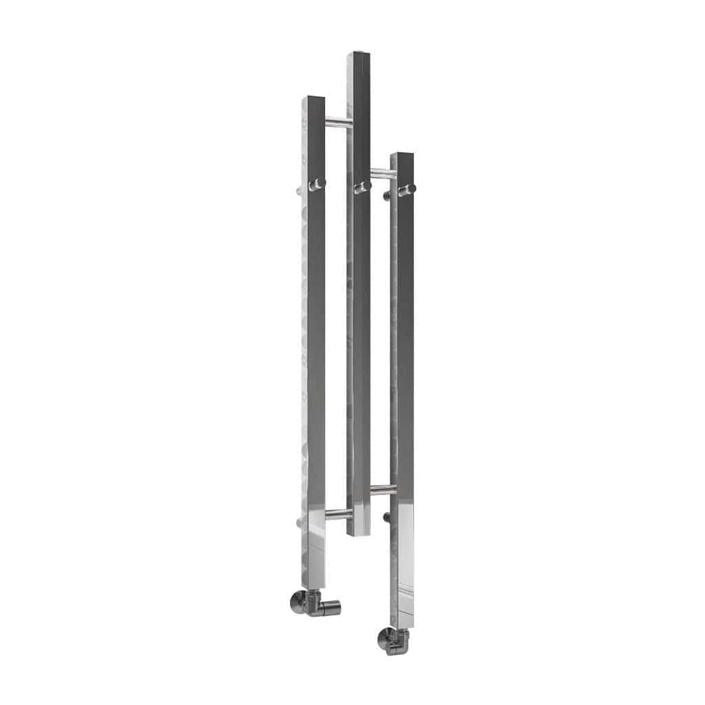 Eastbrook Designer Towel Radiator Eastbrook Conwy Vertical Designer Radiator - 1200 x 220mm - Chrome