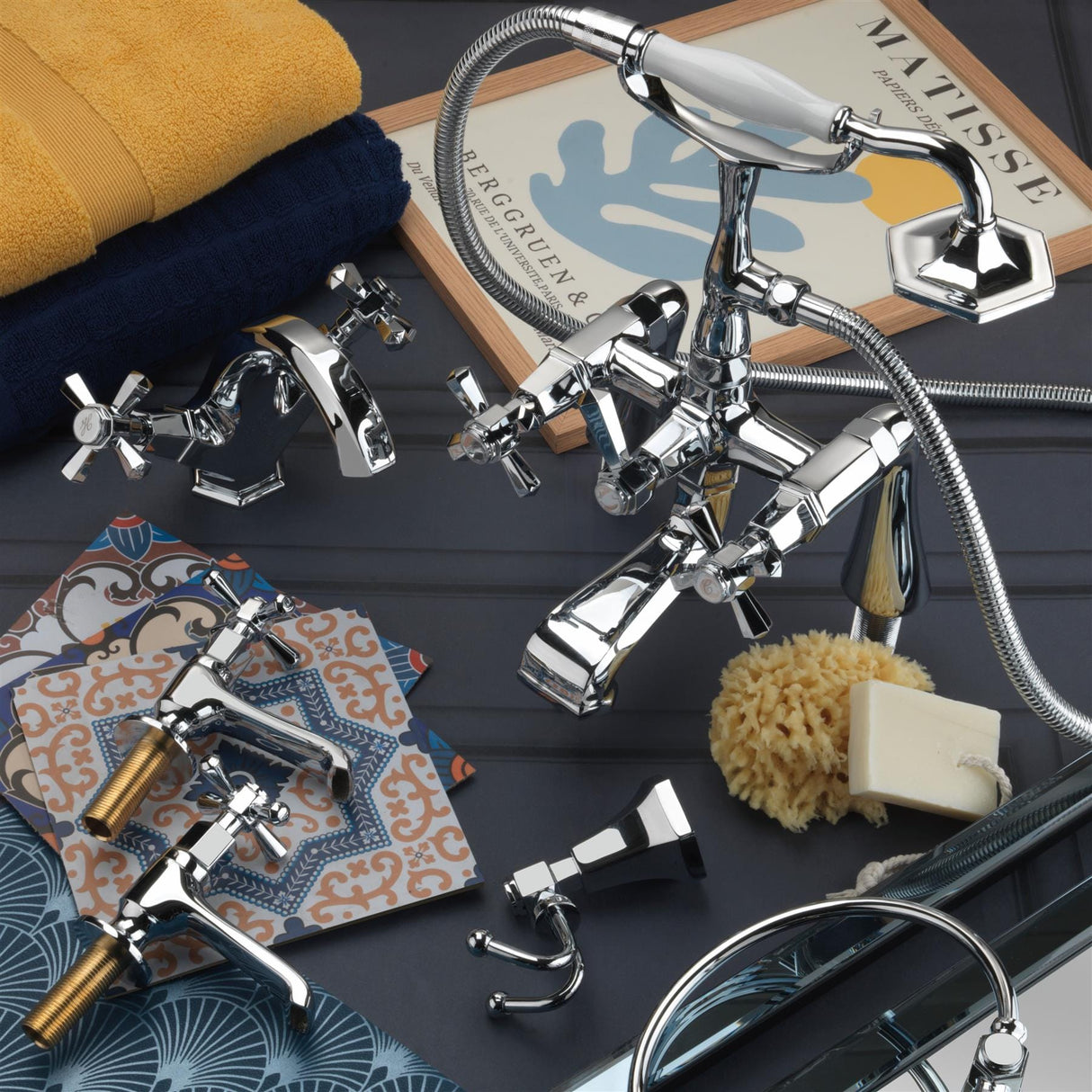 Sagittarius Mono Basin Tap Sagittarius Fitzgerald Mono Basin Mixer Tap in Chrome