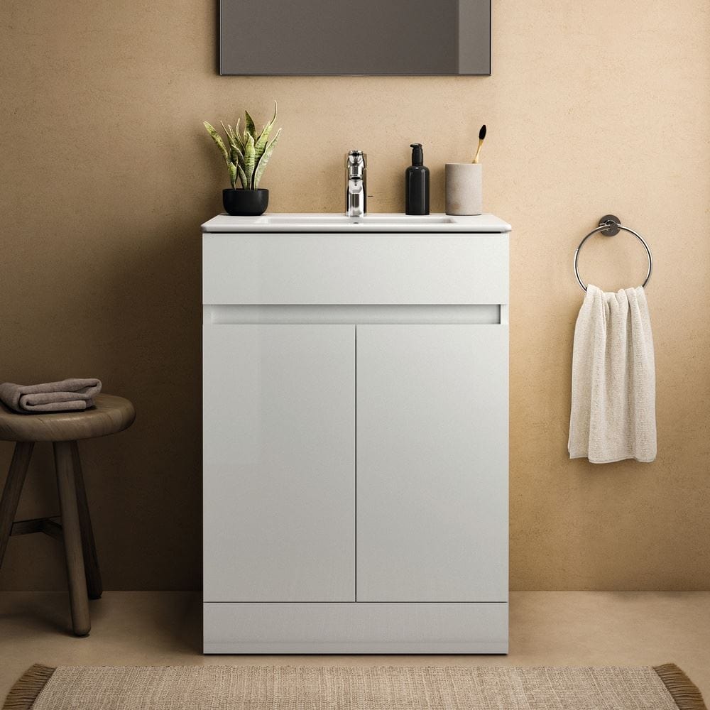 Ideal Standard Floor Standing Vanity Unit Ideal Standard Eurovit+ 600mm Floor Standing Vanity Unit
