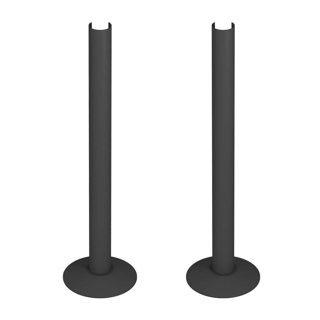 Eastbrook Pipe Shroud Anthracite Eastbrook Clip on Pipe Shrouds and Collar Kit