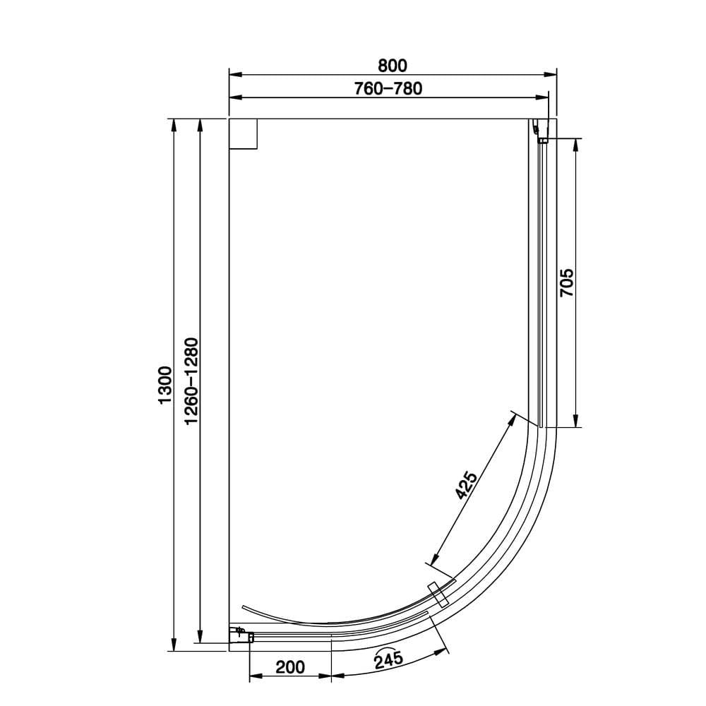 Eastbrook Quadrant Shower Enclosure Eastbrook Vantage 2000 Quadrant Shower Enclosure