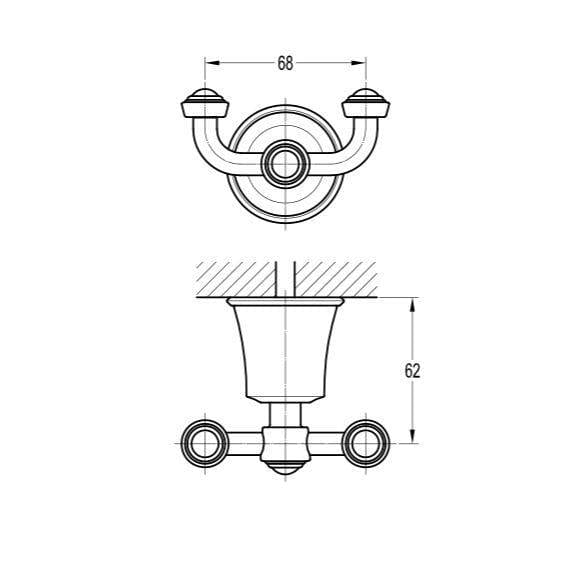 Flova Flova Liberty Robe Hook