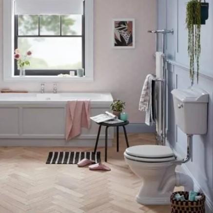 Heritage Low Level Toilet Heritage Dorchester Low Level Toilet with Fittings Pack