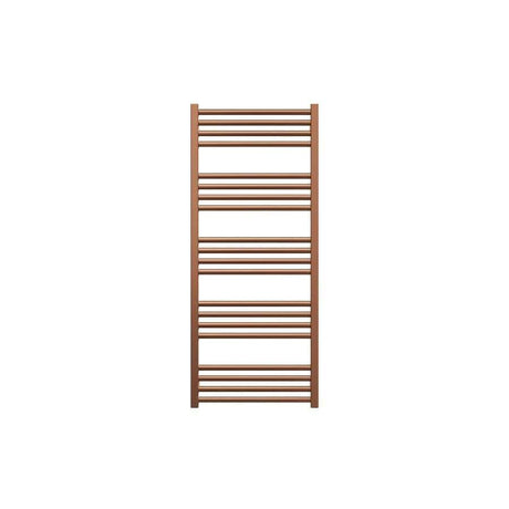 Crosswater Ladder Rail 1140 x 480mm / Dual Fuel Crosswater MPRO Designer Vertical Towel Radiator in Brushed Bronze
