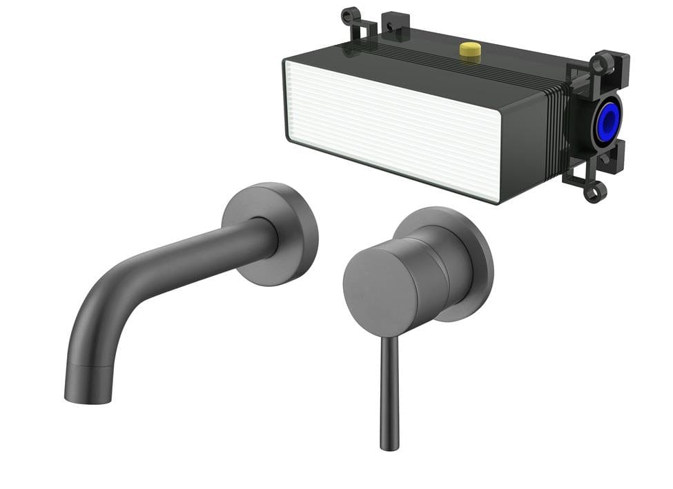 Aqaurius Wall Mounted Basin Tap Aquarius RF-Series EZ-BOX Wall Mounted Basin Mixer Tap