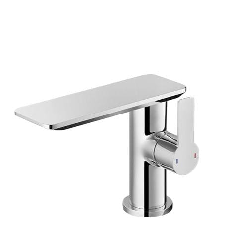 Flova Mono Basin Tap Flova Spring Mono Basin Mixer Tap with Clicker Waste in Diamond Chrome