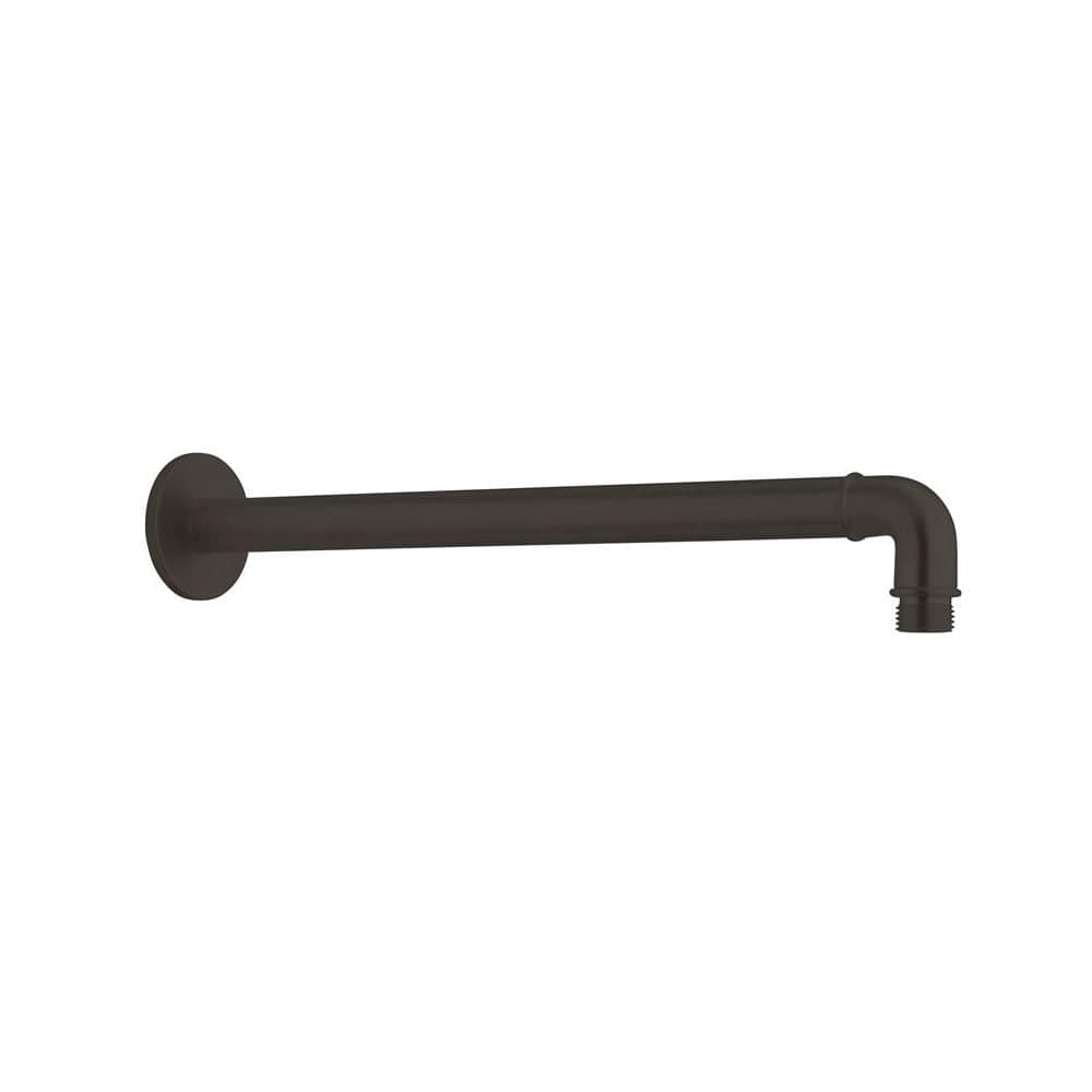 Crosswater Fixed Shower Arm Carbon Black Crosswater MPRO Industrial Wall Mounted Shower Arm