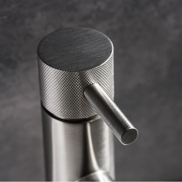 Crosswater Mono Basin Tap Crosswater MPRO Basin Mixer Tap with Knurled Handle