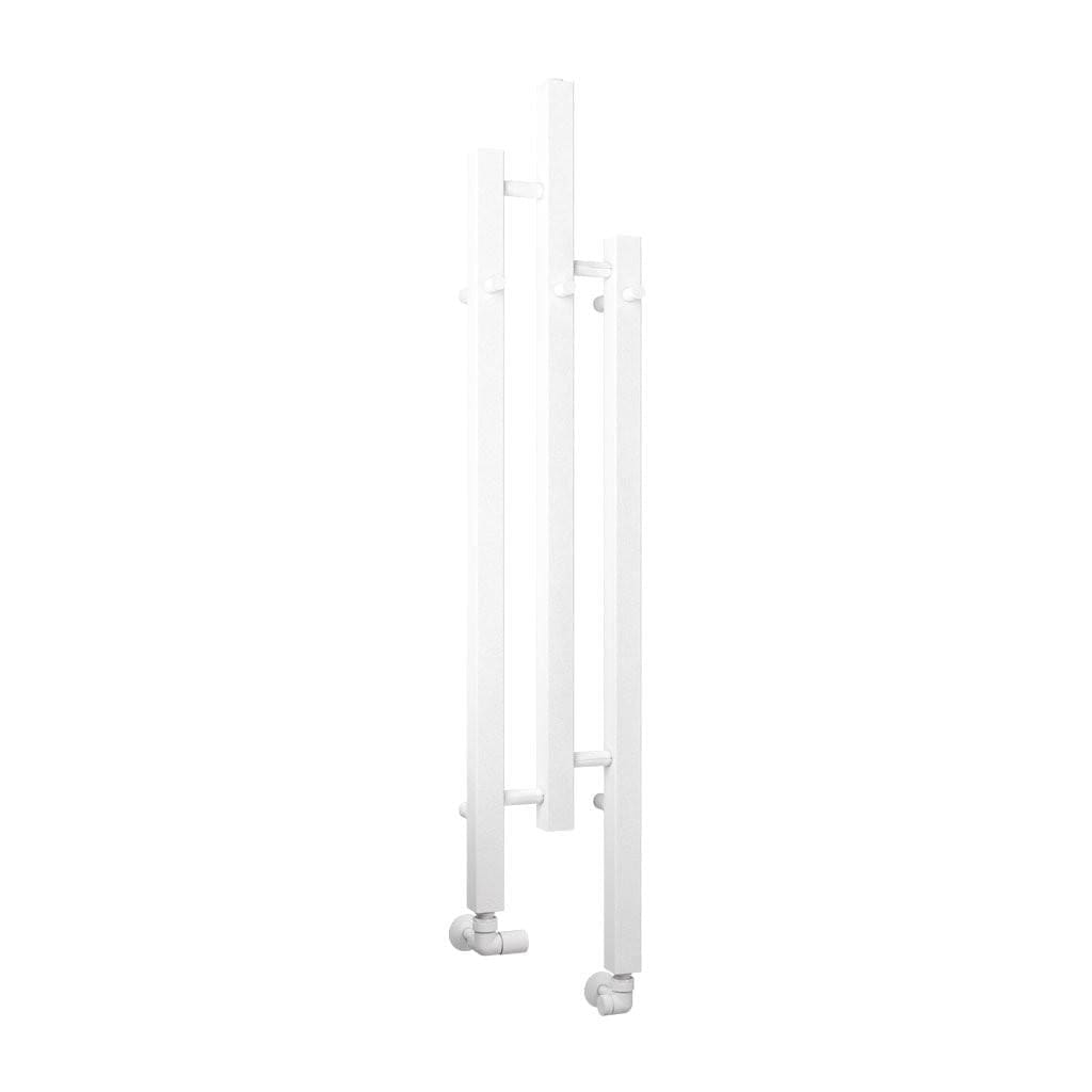 Eastbrook Designer Towel Radiator Eastbrook Conwy Vertical Designer Radiator - 1200 x 220mm - Matt White