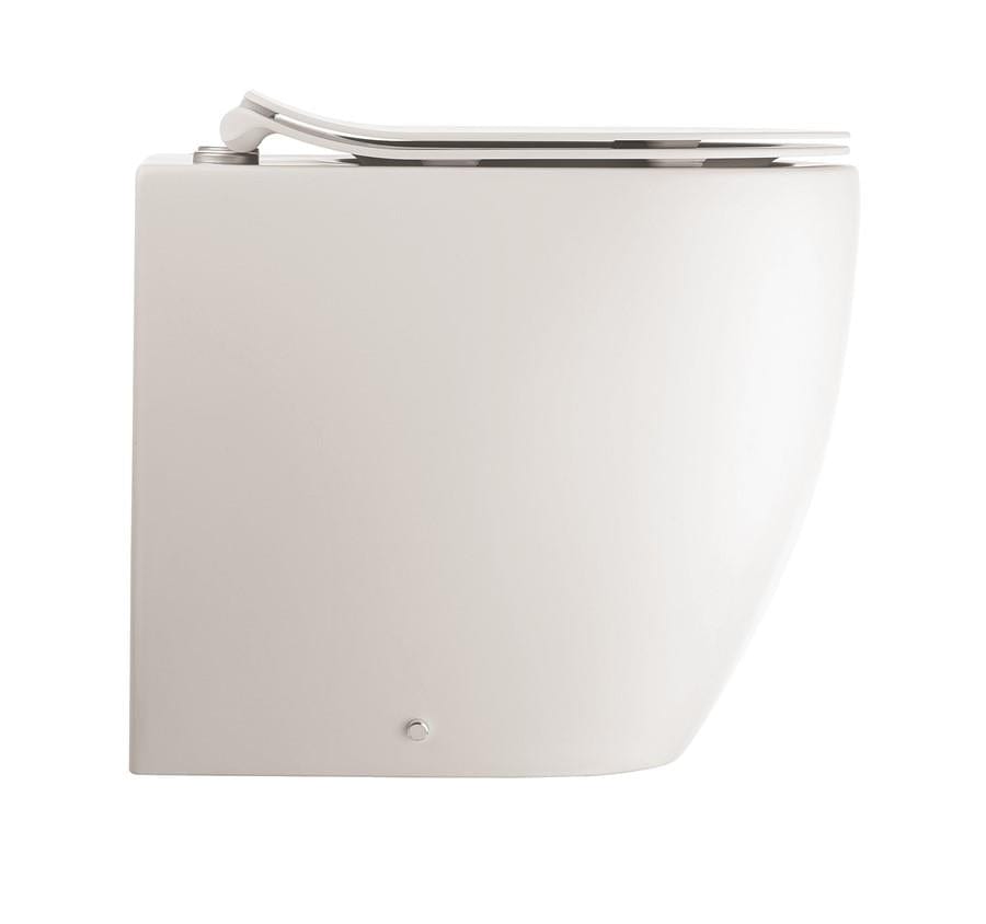 Crosswater Back To Wall Toilet Crosswater Glide II Back to Wall Rimless Toilet with Quick Release Soft Close Seat