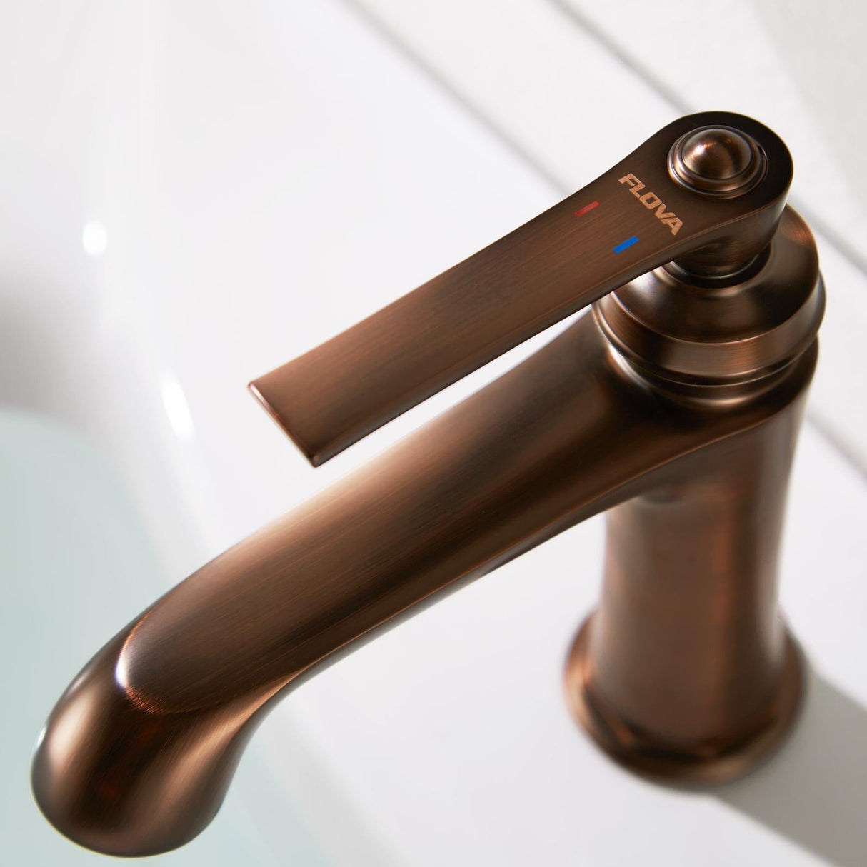 Flova Mono Basin Tap Oil Rubbed Bronze Flova Liberty Basin Mixer Tap with Clicker Waste