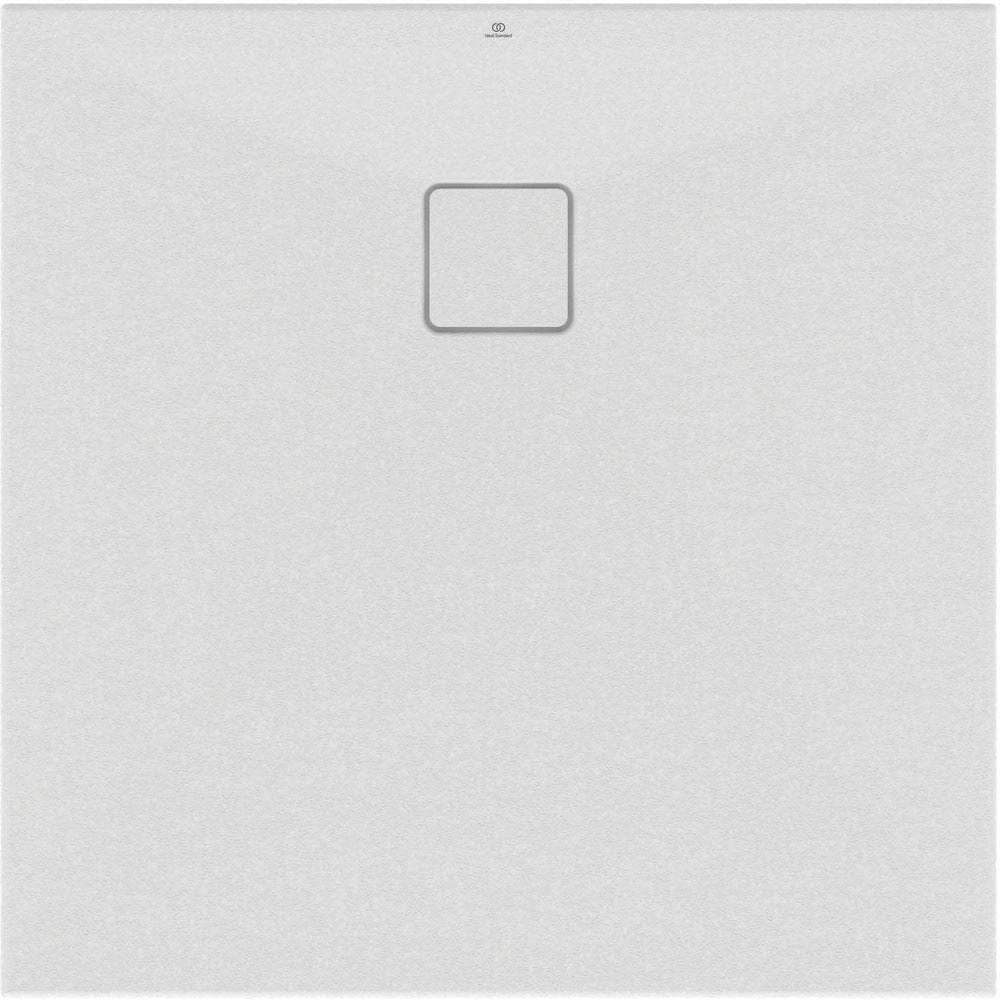Ideal Standard Rectangle Shower Tray Ideal Standard Ultra Flat EVO 35mm Shower Tray in Silk White with Waste