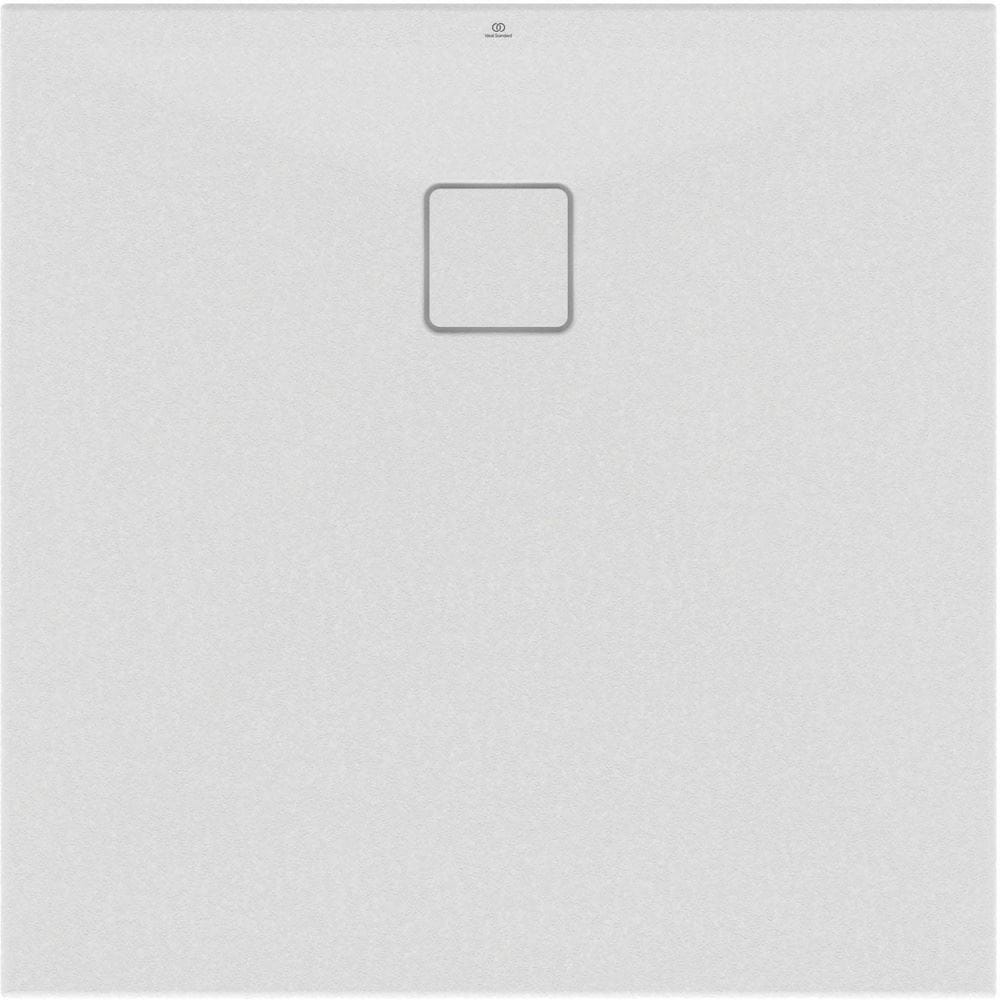 Ideal Standard Rectangle Shower Tray Ideal Standard Ultra Flat EVO 35mm Shower Tray in Silk White with Waste