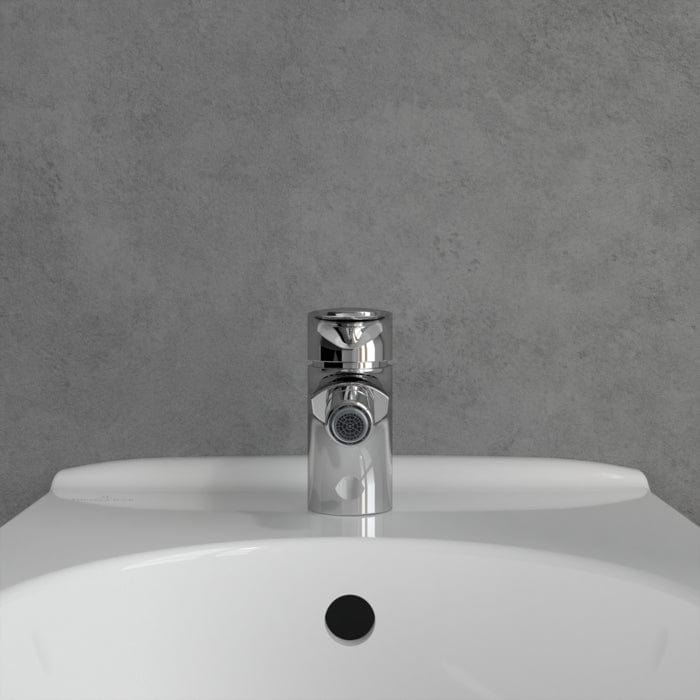 Villeroy & Boch Bidet Tap Villeroy & Boch O.Novo Start Single Lever Bidet Mixer Tap with Pop-Up Waste in Chrome