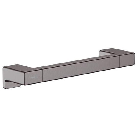 UK Bathroom Store Grab Rail/Bar Brushed Black Chrome Hansgrohe Addstoris Grab Bar