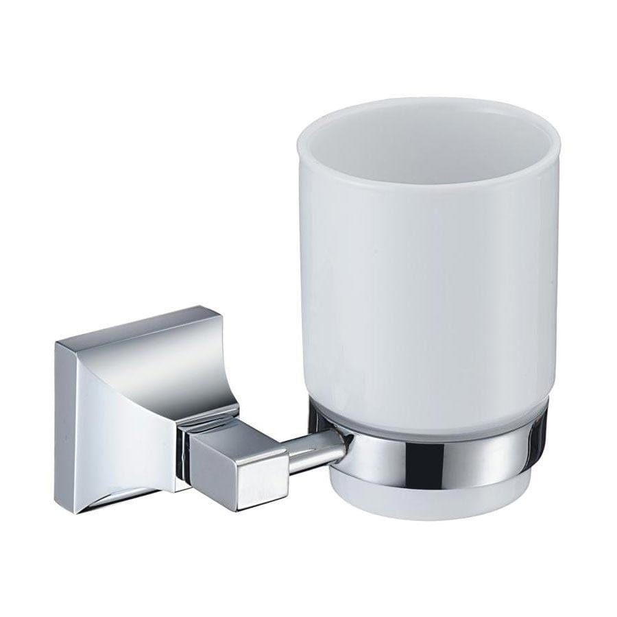 Heritage Toothbrush Holder Heritage Chancery Tumbler & Holder in Chrome