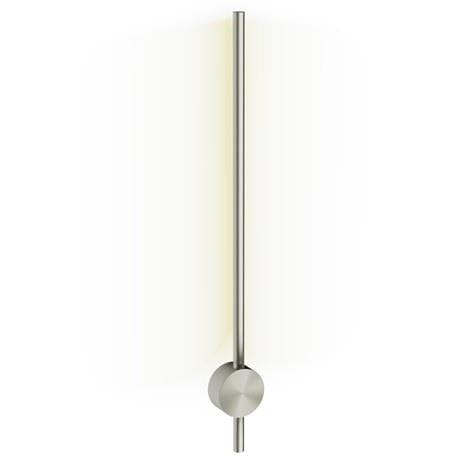 UK Bathroom Store Bathroom Lighting Brushed Stainless Crosswater Tranquil Pillar Light