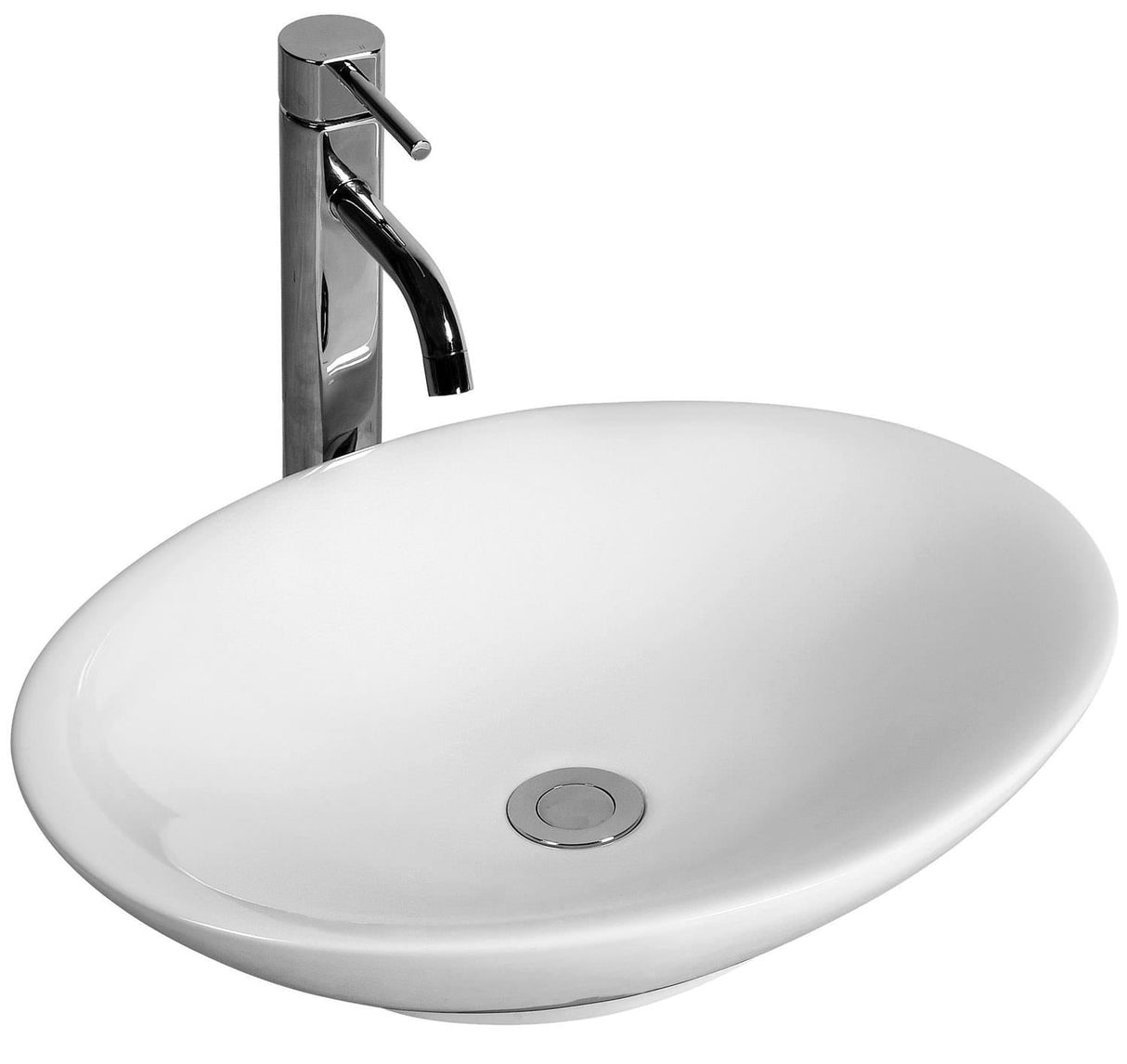 Imex Countertop Basin Imex Fyori Countertop Basin 500mm in Gloss White