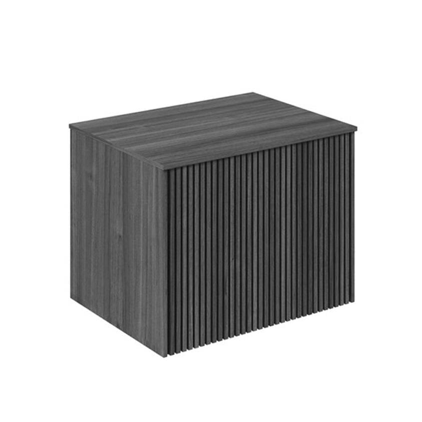 Crosswater Wall Mounted Vanity Unit Steelwood / Colour Matched / 600mm Crosswater Limit Wall Mounted Vanity Unit with Worktop