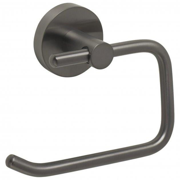 JTP Toilet Roll Holder Brushed Black JTP VOS Toilet Roll Holder