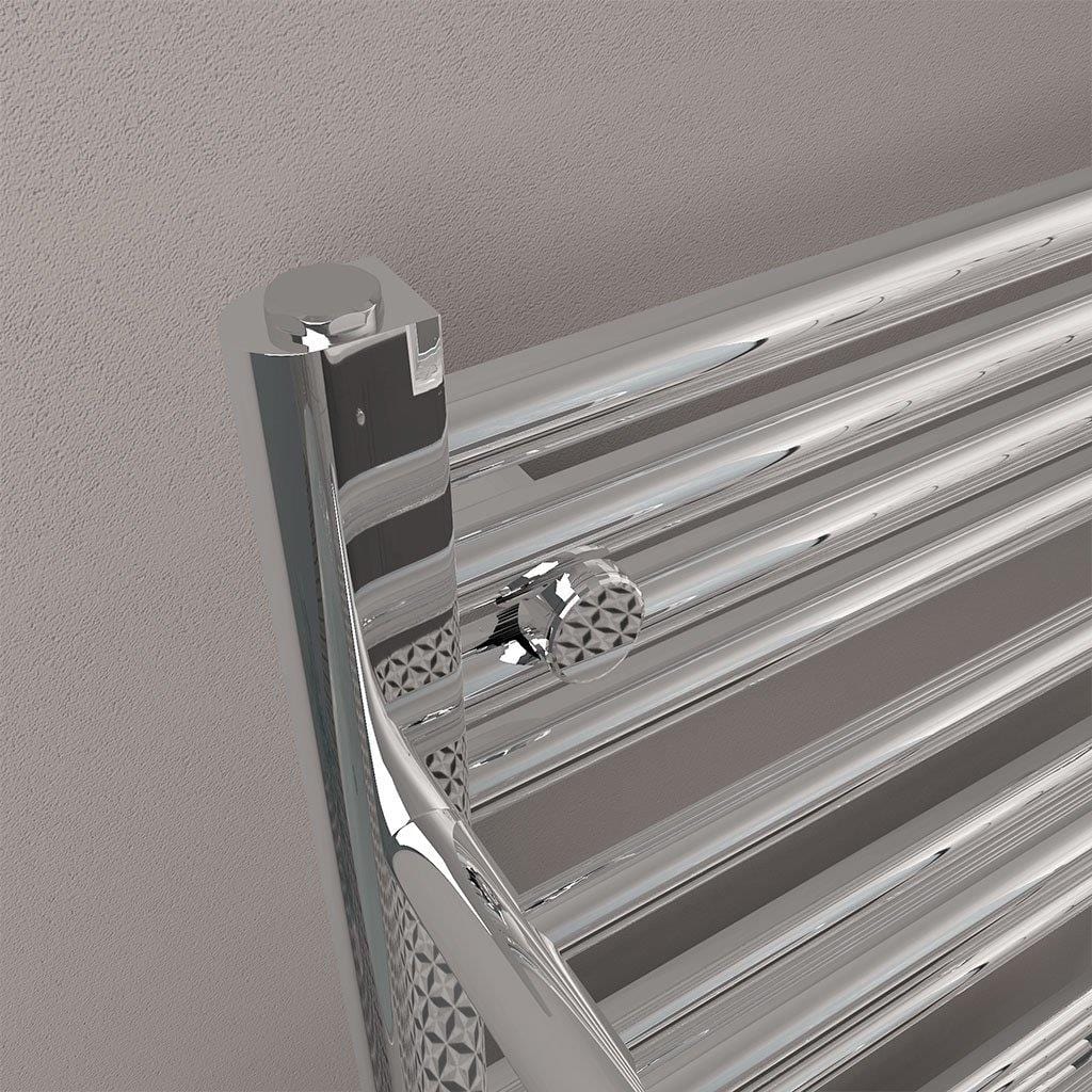 Eastbrook Ladder Rail Eastbrook Haddenham Straight Vertical Towel Rail in Chrome