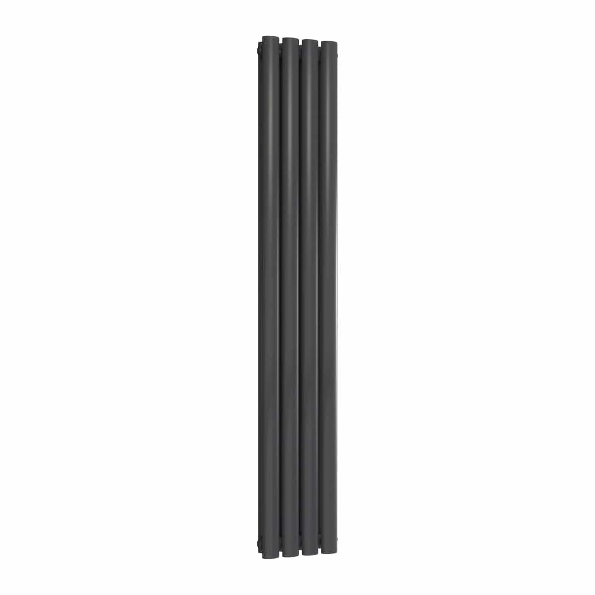 Reina Panel Radiator 1500 x 236mm / Anthracite Reina Neva Vertical Double Panel Central Heating Radiator