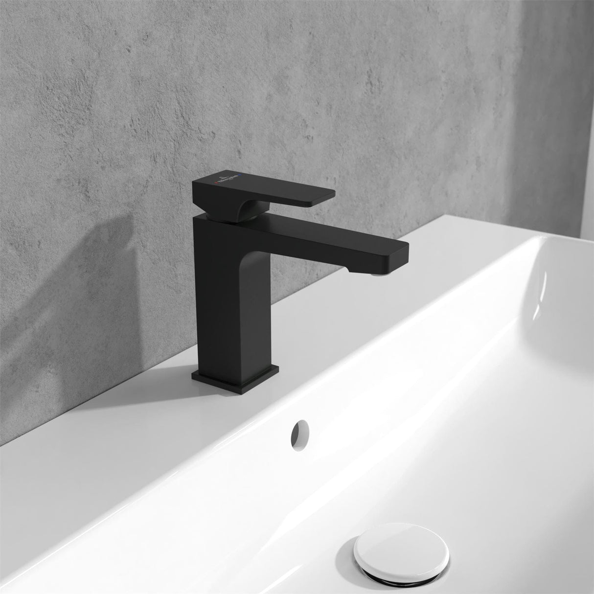 Villeroy & Boch Mono Basin Tap Villeroy & Boch Architectura Square Basin Mixer Tap