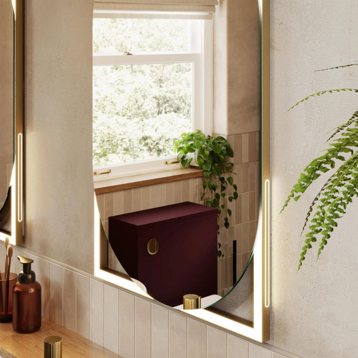 HiB Illuminated Mirror HiB Rubin LED Illuminated Mirror