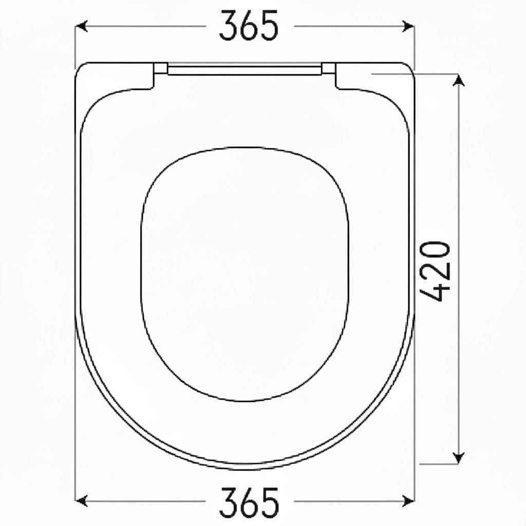 Villeroy & Boch Toilet Seat Villeroy & Boch O.novo Soft Close, Quick Release Toilet Seat in White Alpin
