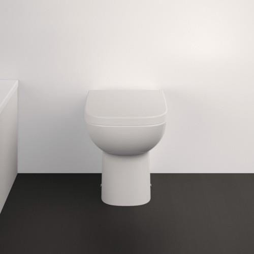 Ideal Standard Back to Wall Toilet Ideal Standard i.life A Back to Wall Rimless Toilet with Soft Close Seat