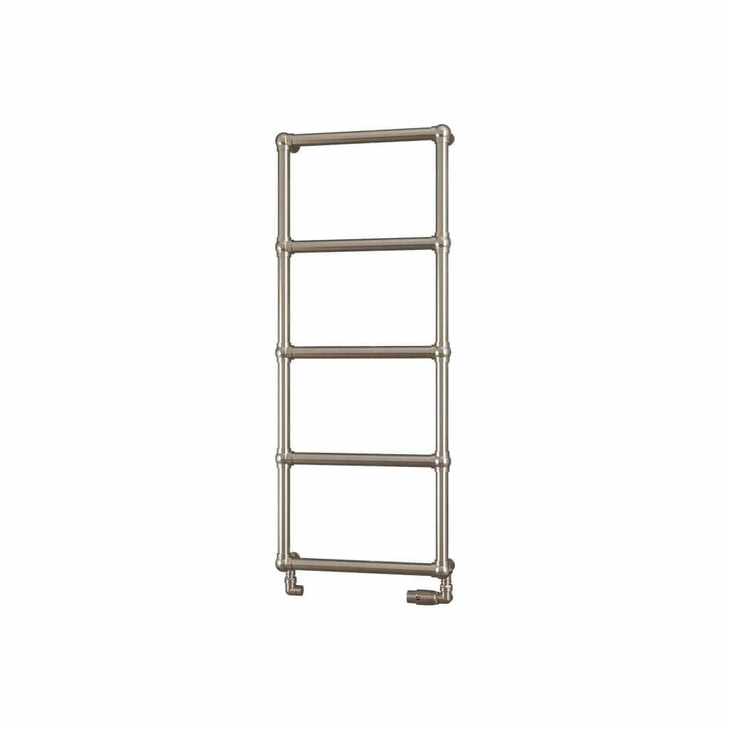 Eastbrook Traditional Towel Rail 1195 x 500 / Electric Only Eastbrook Stour Vertical Traditional Heated Towel Rail in Brushed Brass