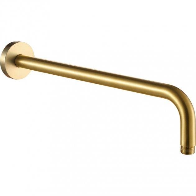 JTP Fixed Shower Arm Brushed Brass JTP VOS Shower Arm - 400mm