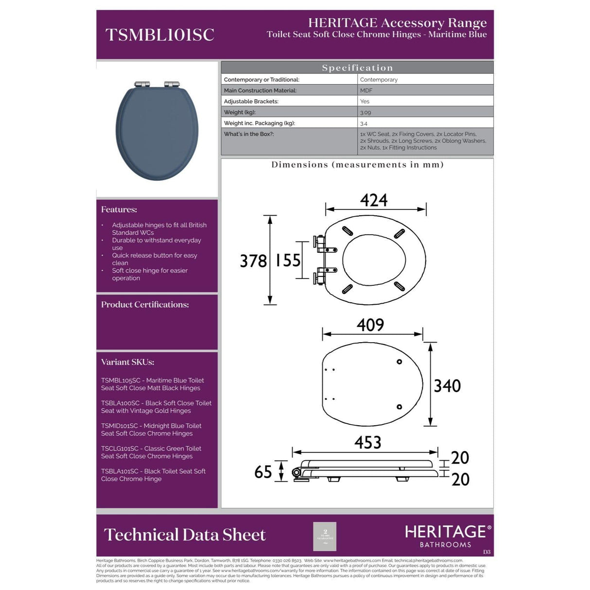 Heritage Toilet Seat Heritage Soft Close Wooden Toilet Seat