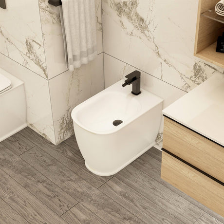 Imex Bidet Imex Liberty Floor Standing Bidet in Gloss White