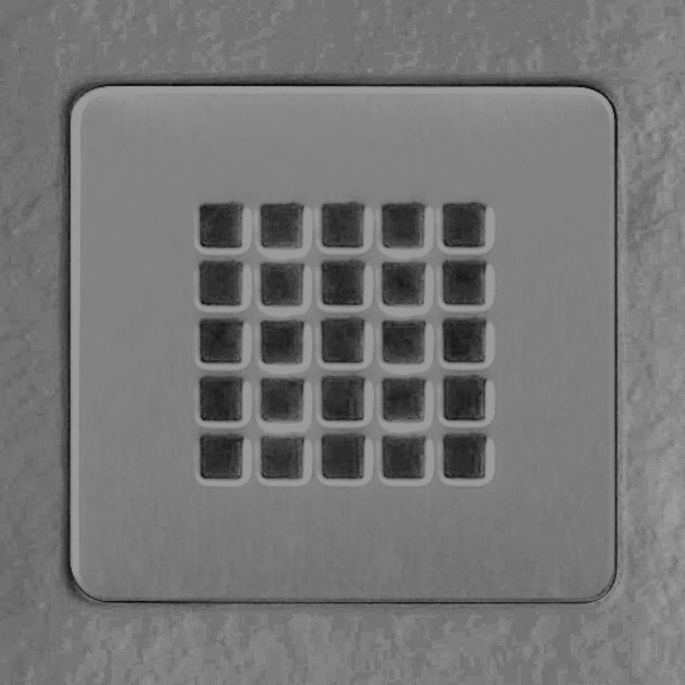 Tissino Grey Slate Tissino Giorgio2 Coloured Grate for Shower Waste