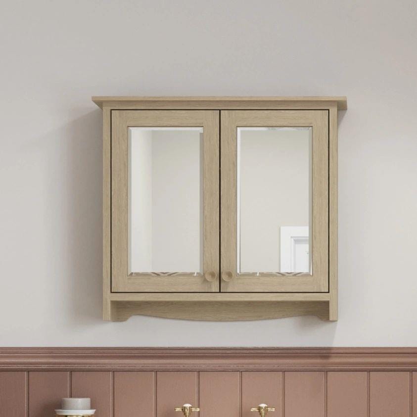 Burlington Mirrored Cabinet Burlington Guild 650mm Mirrored Cabinet