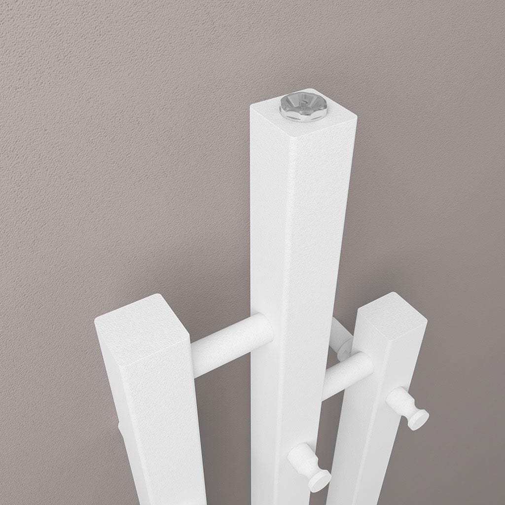 Eastbrook Designer Towel Radiator Eastbrook Conwy Vertical Designer Radiator - 1200 x 220mm - Matt White