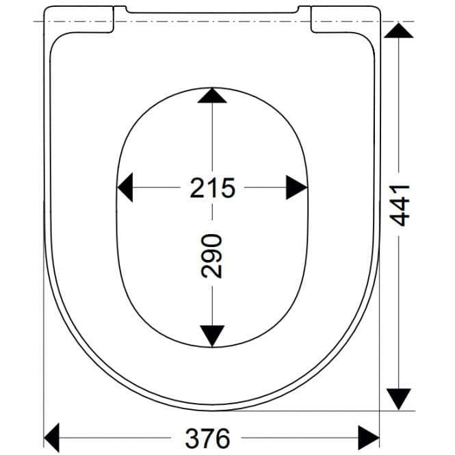 Villeroy & Boch Toilet Seat Villeroy & Boch Architectura Standard Seat in White Alpin