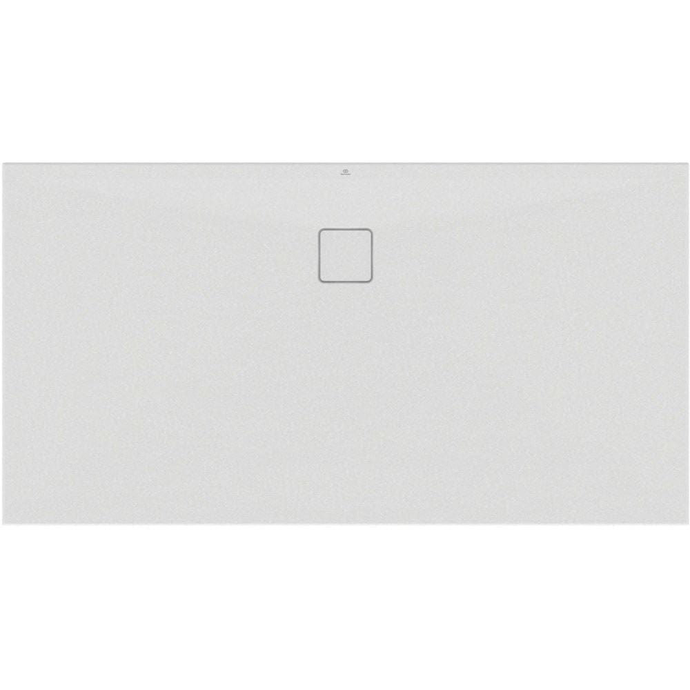 Ideal Standard Rectangle Shower Tray Ideal Standard Ultra Flat EVO 35mm Shower Tray in Silk White with Waste