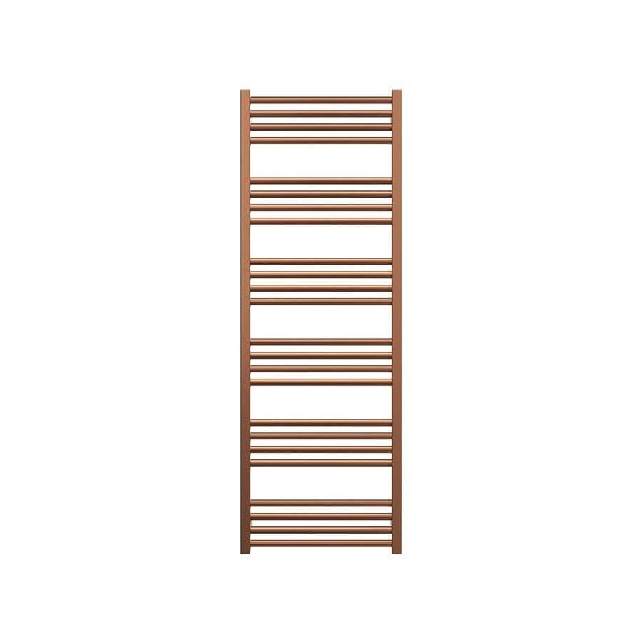 Crosswater Ladder Rail 1380 x 480mm / Dual Fuel Crosswater MPRO Designer Vertical Towel Radiator in Brushed Bronze