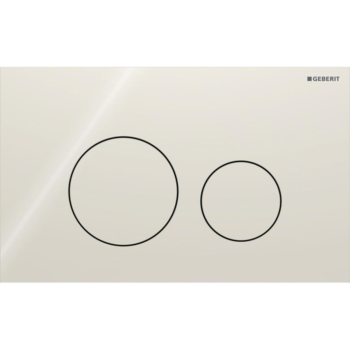 Geberit Flush Plate Sand Grey Glass Geberit Sigma Round Glass Flush Plate
