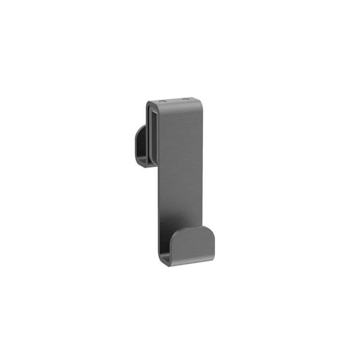 Crosswater Robe Hook Slate Crosswater Fold Single Over Shower Hook